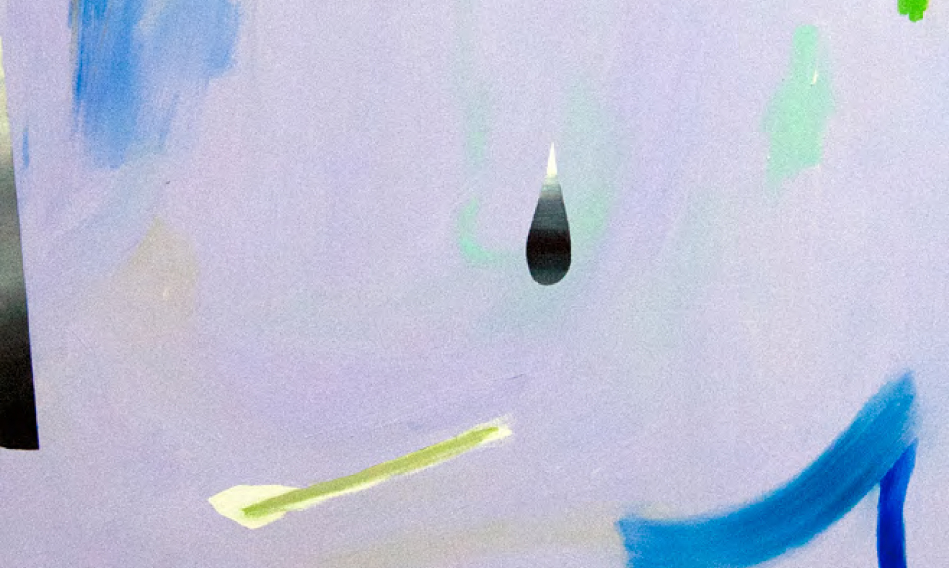 Minha Park, Field, Lavender, Oil on canvas, 120x106cm, 2015